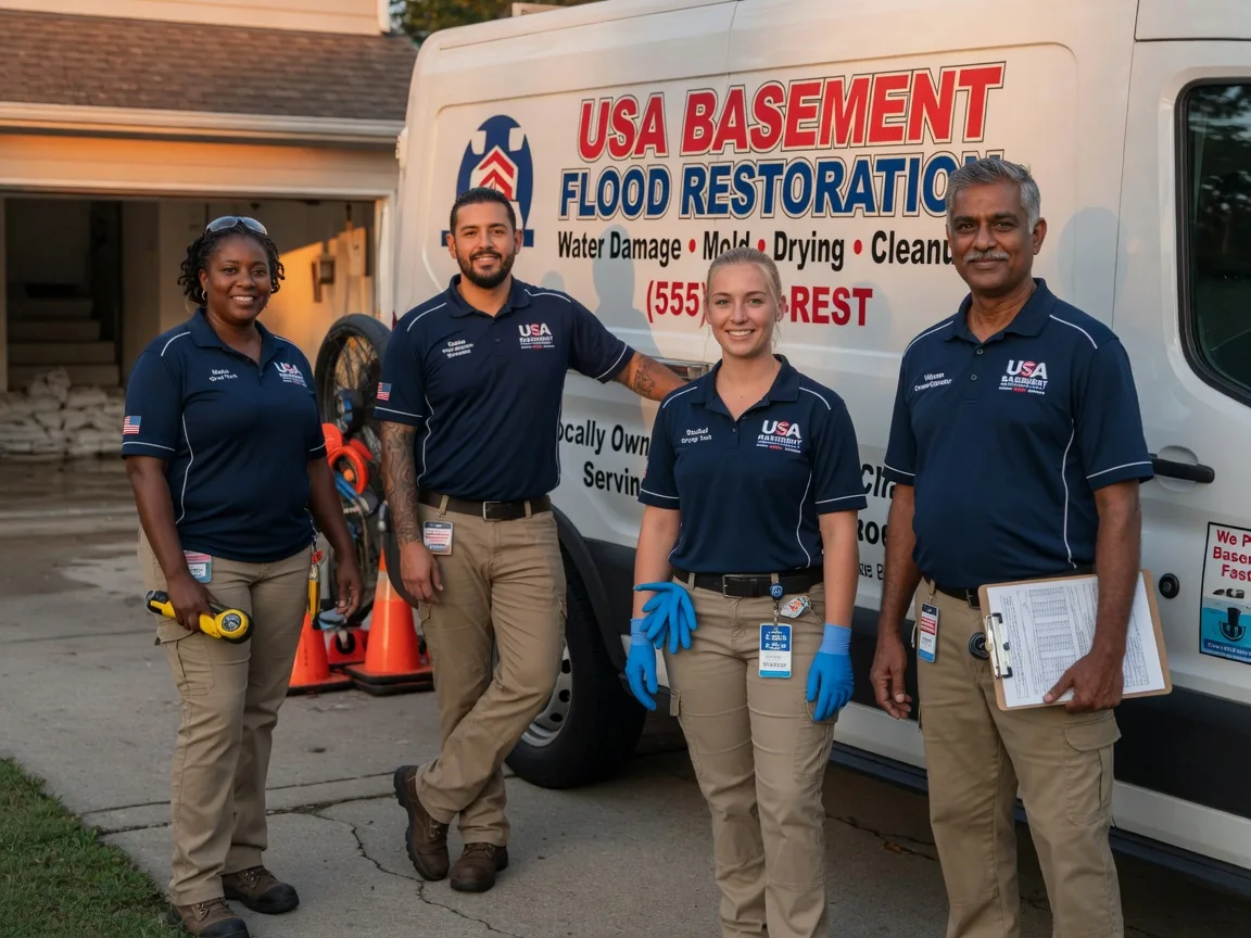 Basement Flood Cleanup company in Clear Lake, WI